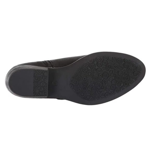 NEW Eric Michael Women Hayley Black Above Ankle Zip Bootie Lined Low Block Heel - Picture 6 of 7